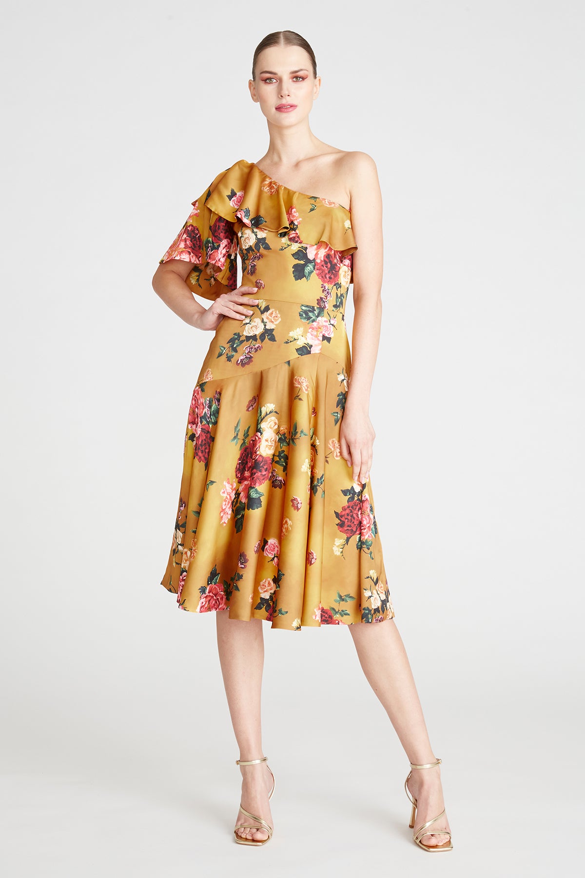 Elora Printed Cocktail Dress