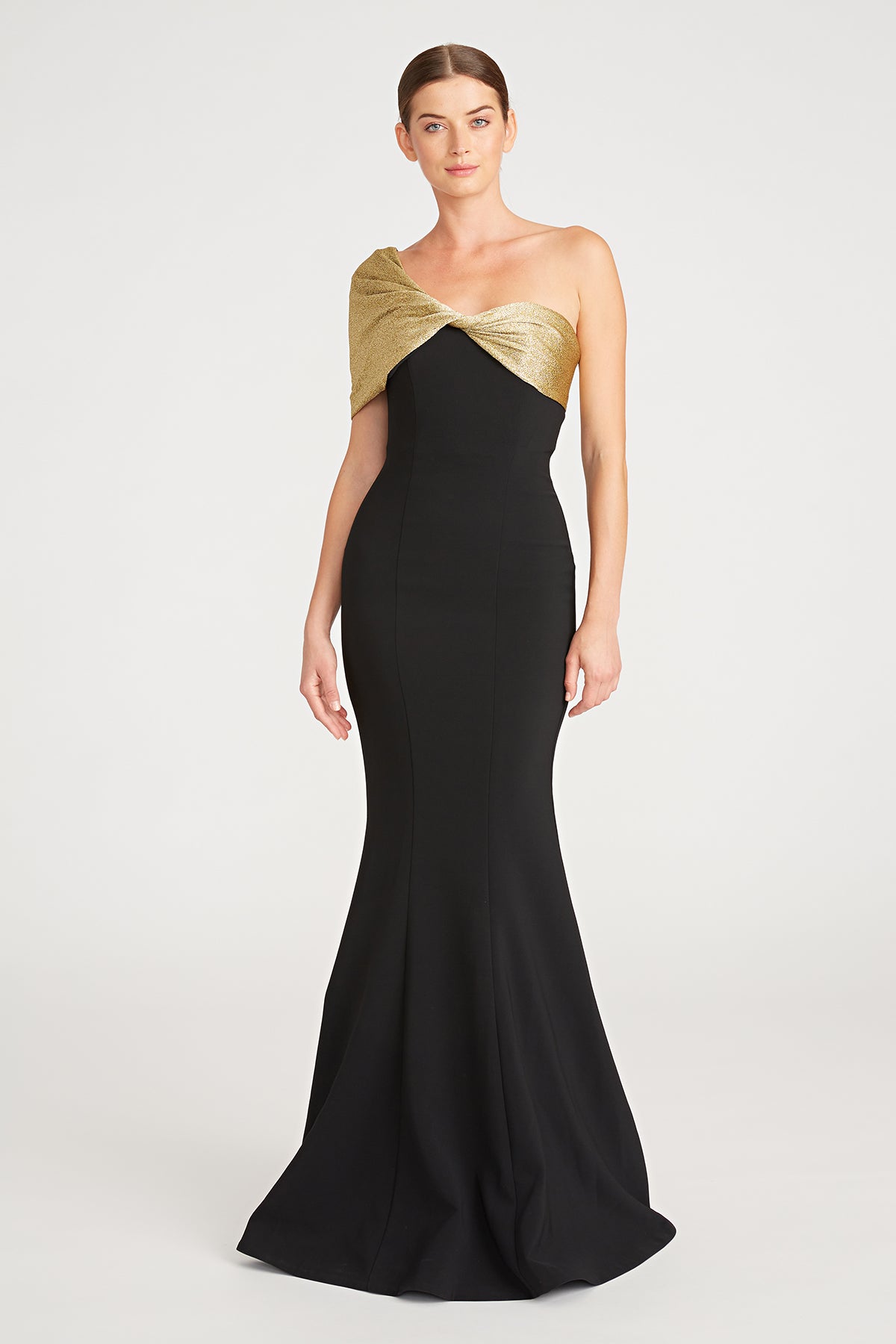Cordelia Empire Fitted Gown THEIA Cordelia Empire Fitted Gown THEIA