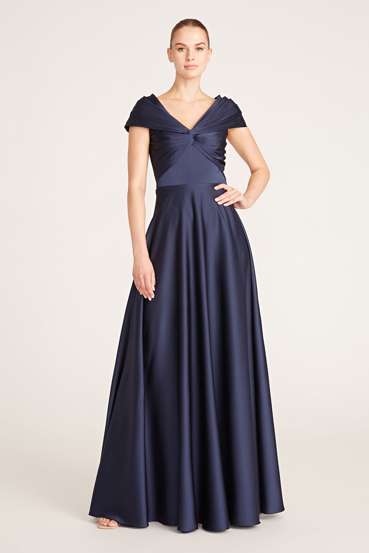 Francesca Twist A Line Gown