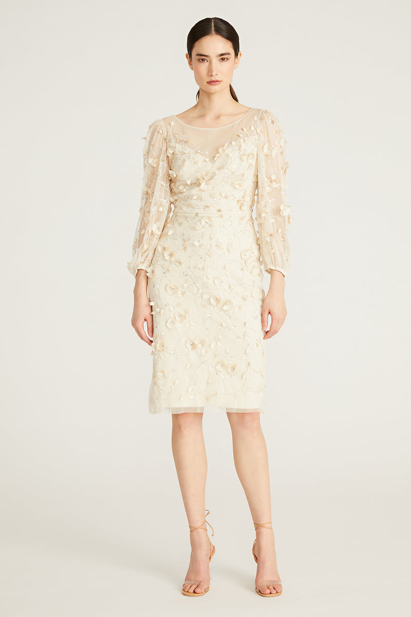 Theia hotsell beaded dress