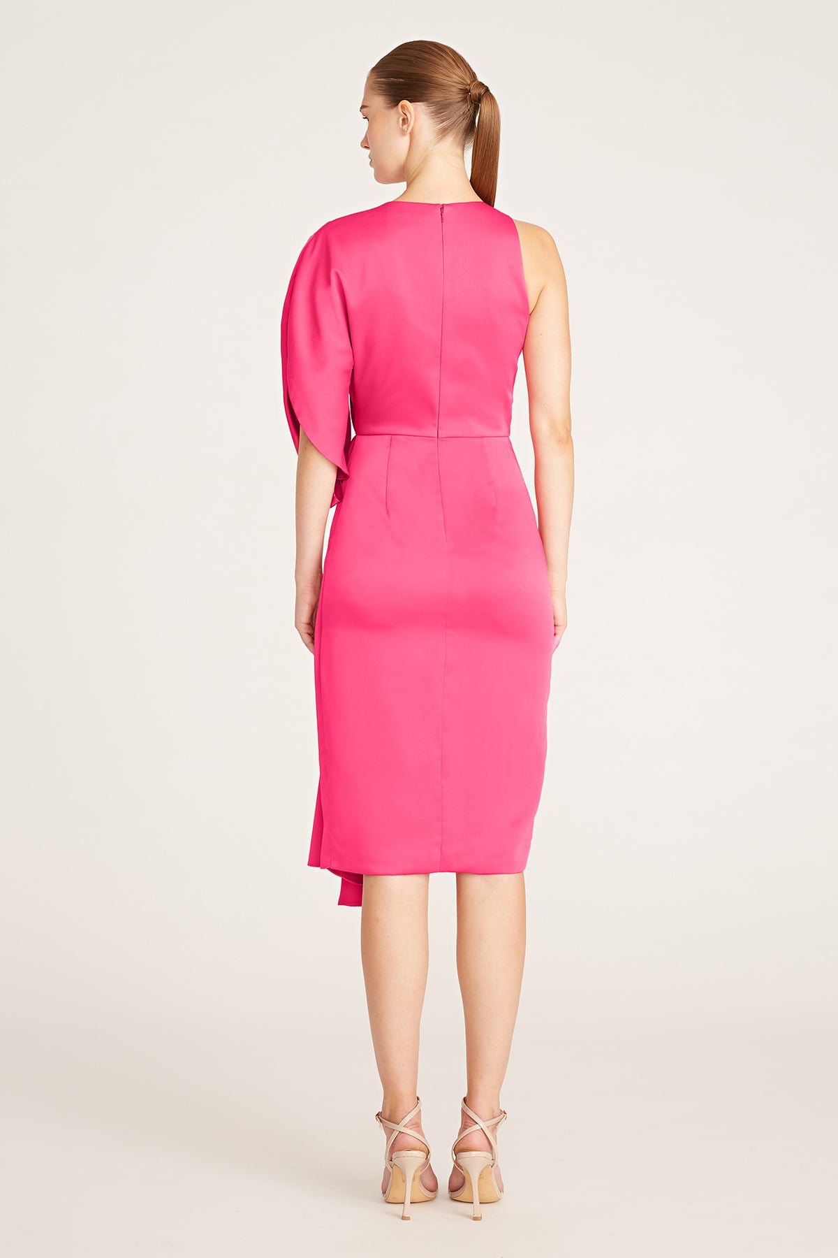 Nicole Draped Cocktail Dress