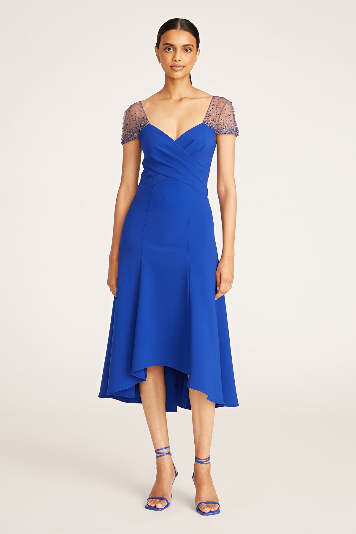 Anette High Low Cocktail Dress Theia