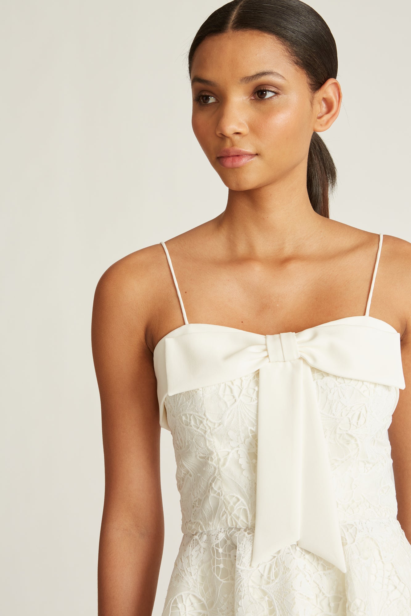 Annalise Lace Bow Top