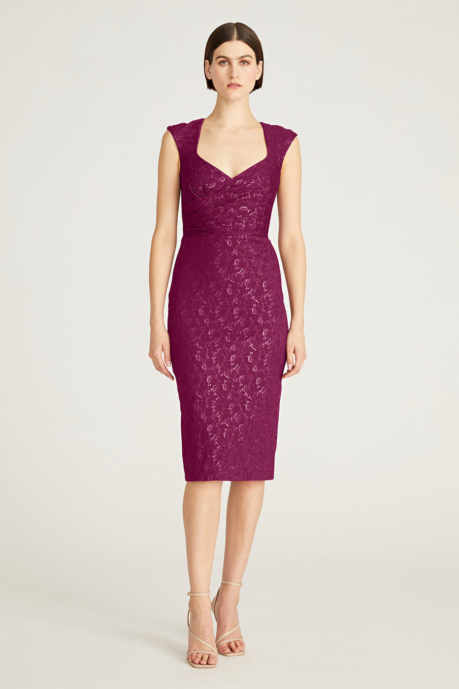 Omnia Fitted Cocktail Dress – THEIA