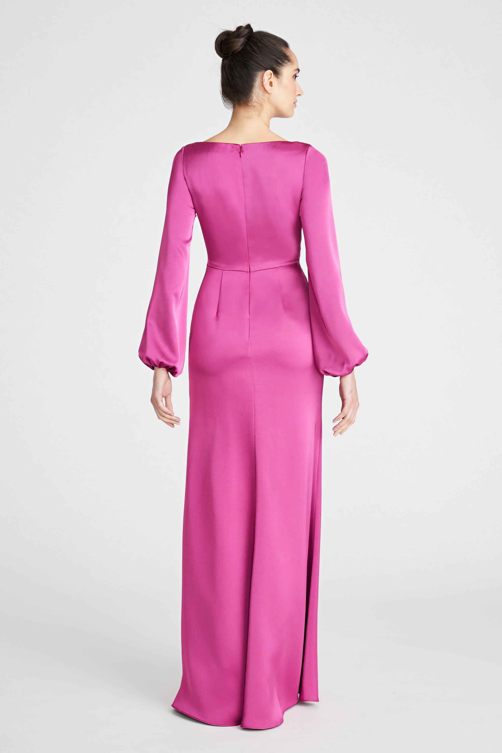 Eliana Cowl Satin Gown