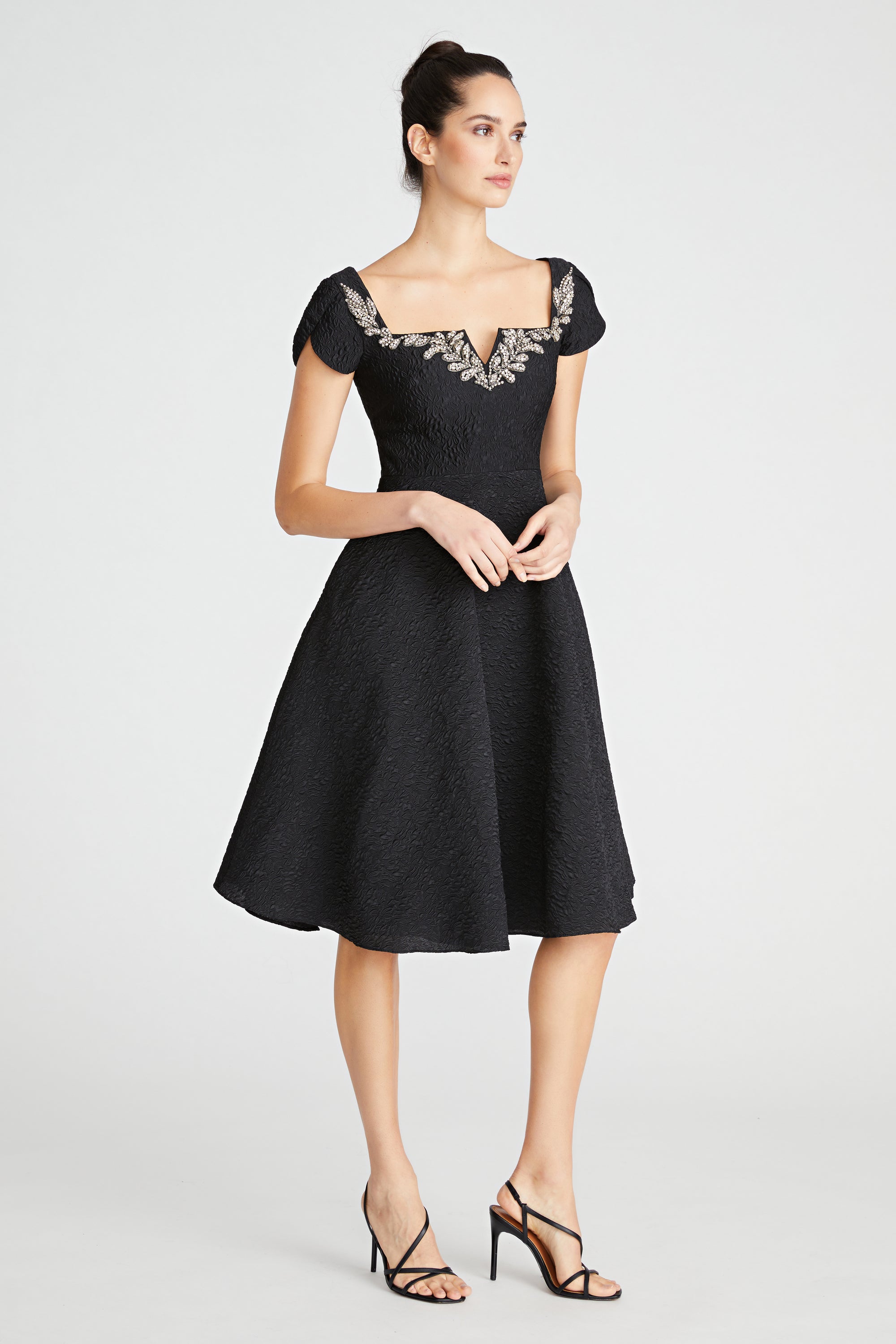 Milena A Line Cocktail Dress THEIA Milena A Line Cocktail Dress THEIA