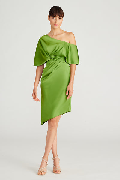 Theia womens Polly Cocktail Dress, 10, Green, Women's