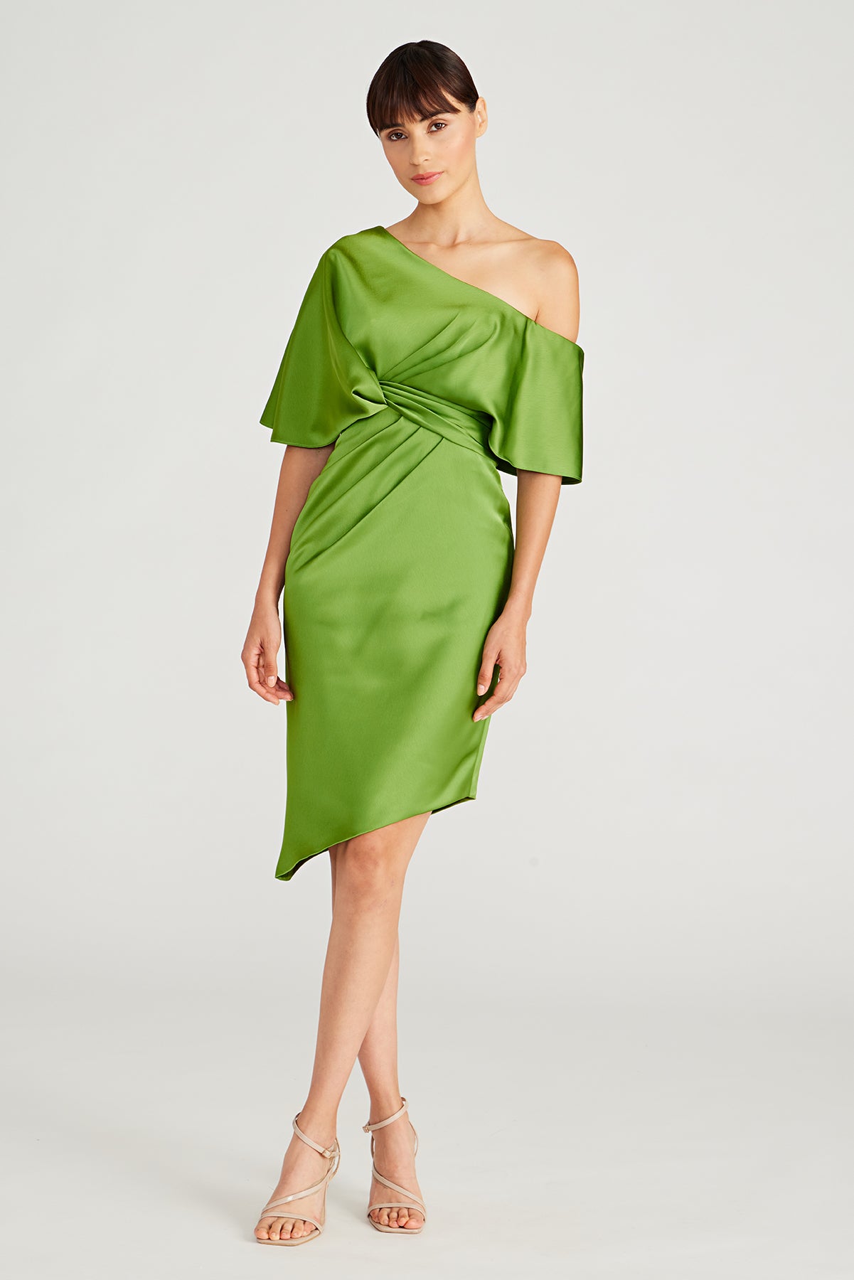 Theia Womens Polly Cocktail Dress, 10, Green, Women's Theia Womens Polly Cocktail Dress, 10, Green, Women's