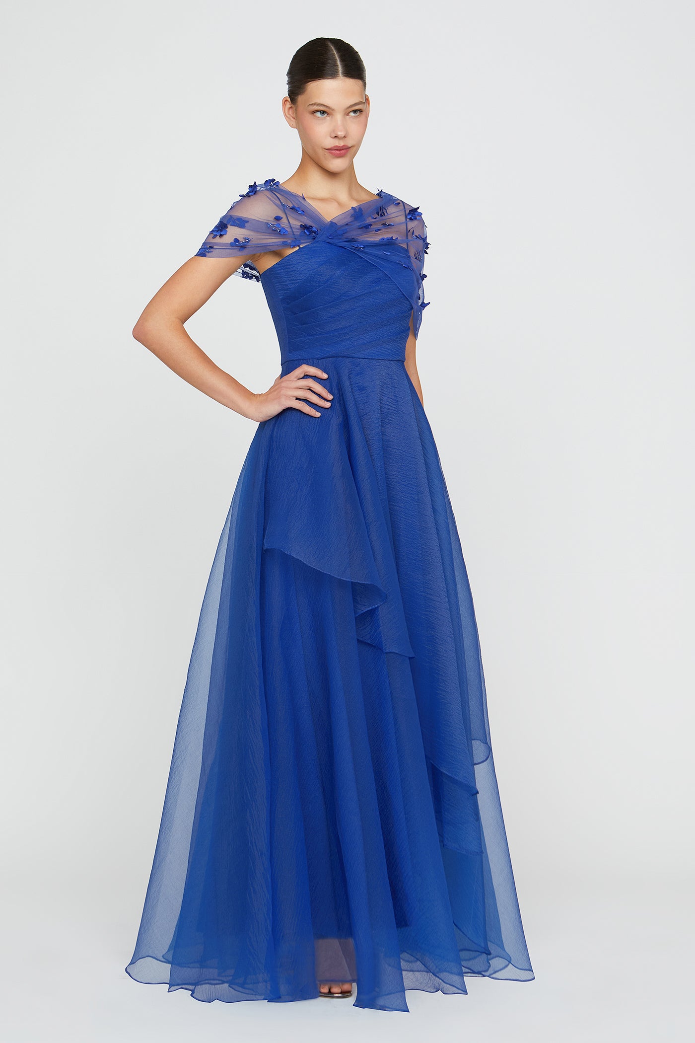 Atlas Shaw Draped Gown