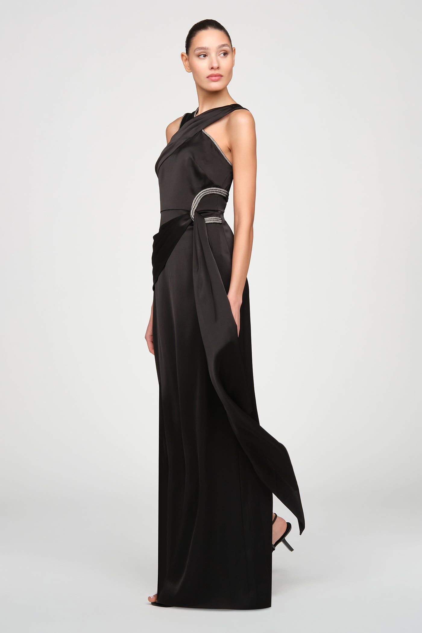 Cressida Halter Column Gown  THEIA