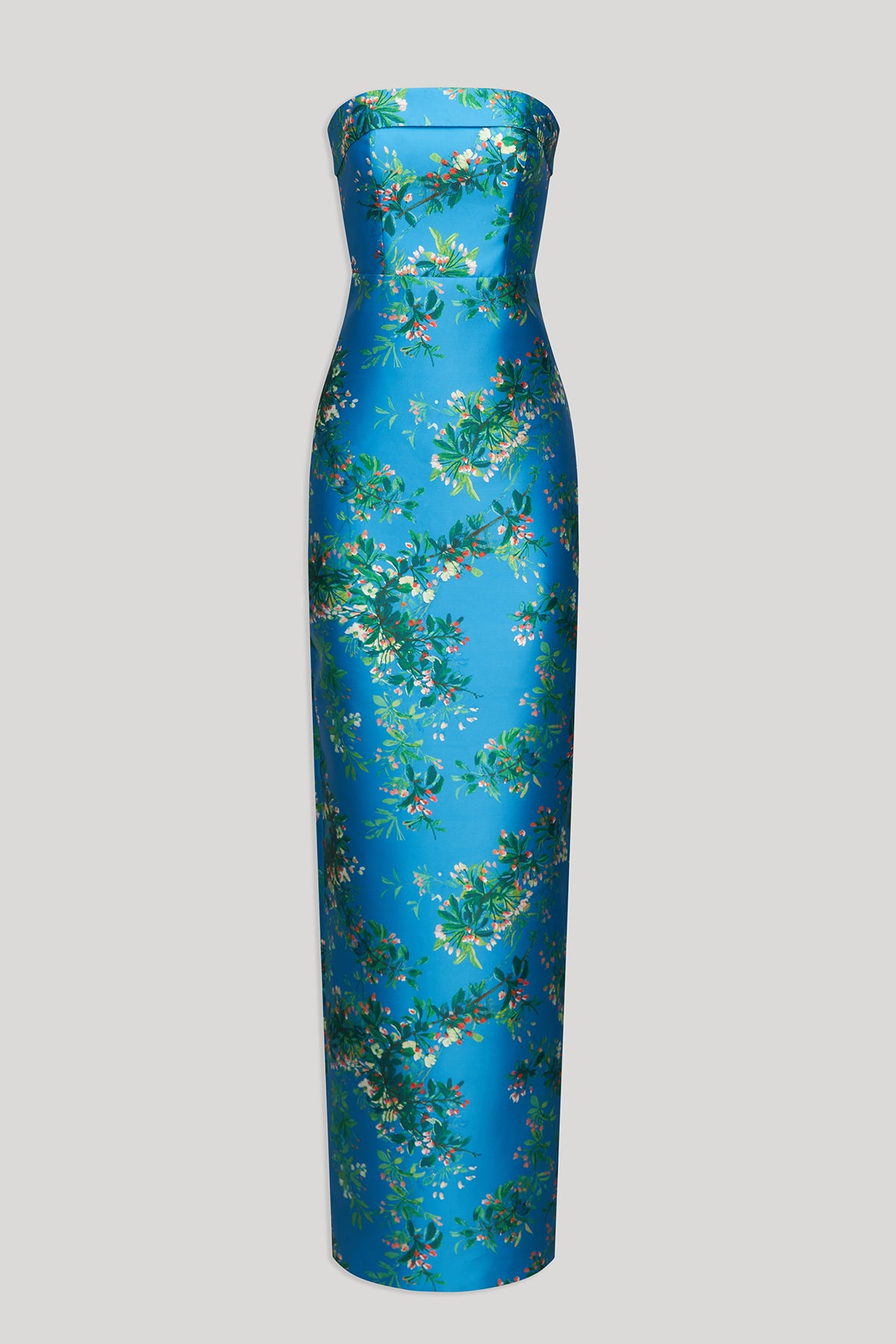 Cleo Strapless Column Gown 16 / High Noon Blossoms Cleo Strapless Column Gown 16 / High Noon Blossoms