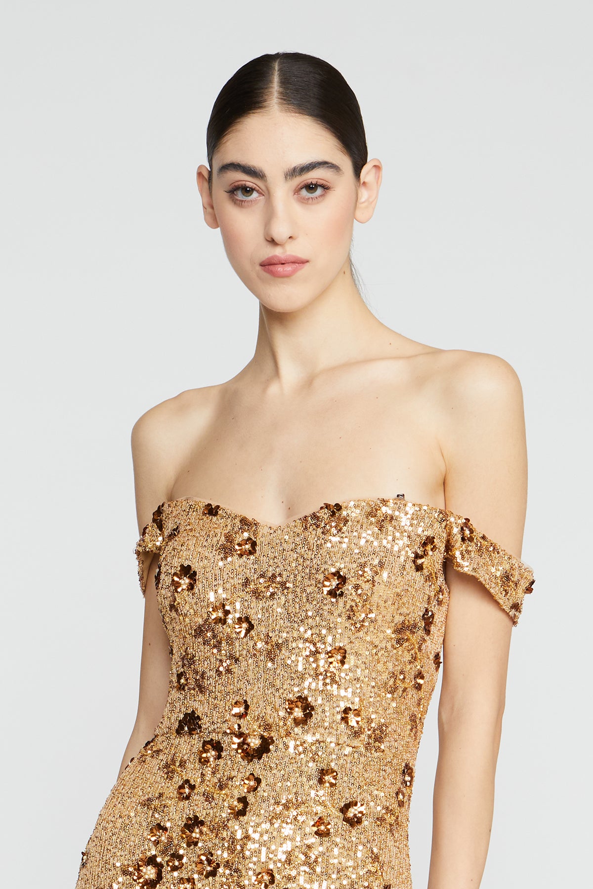 Serafina Off Shoulder Gown THEIA Serafina Off Shoulder Gown THEIA