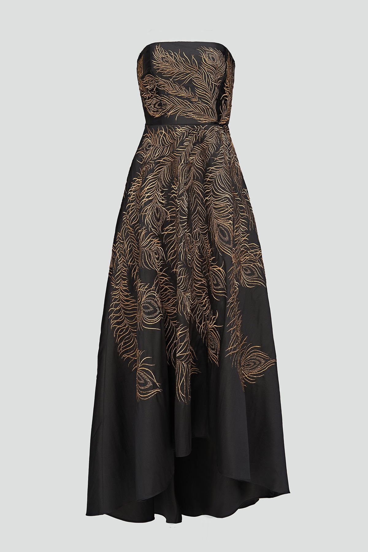 Erica Feather Embroidered Gown