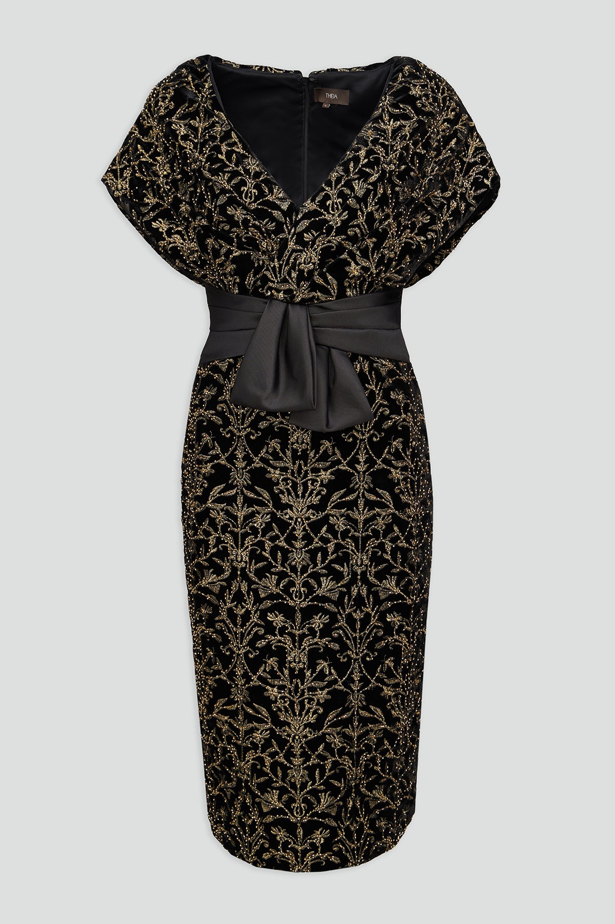 Theia womens Rosalia Dress, 10, Black, Women's Theia womens Rosalia Dress, 10, Black, Women's