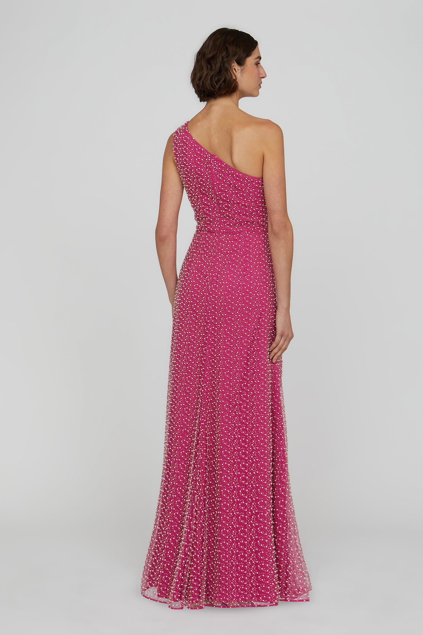 Amber Twist A Line Gown