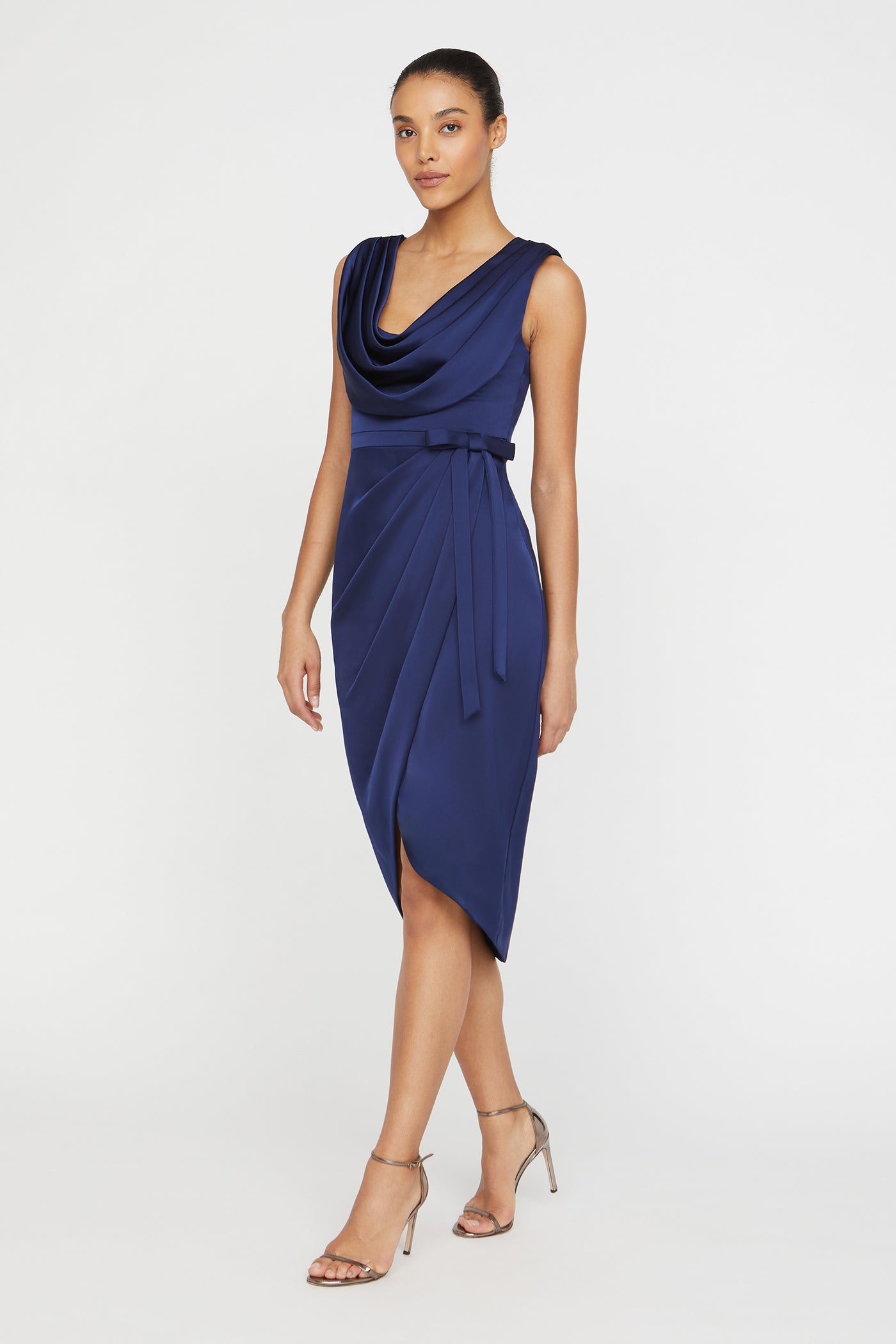 Stephanie Wrap Dress 4 / Nautical Navy Stephanie Wrap Dress 4 / Nautical Navy