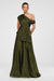 Avalina Organza Lame Gown