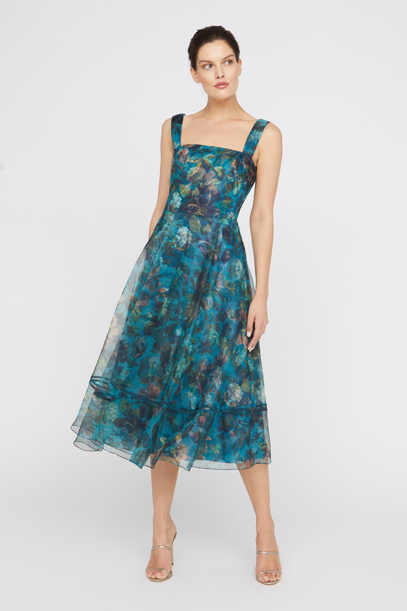 anissa midi dress Anissa Square Neck Dress