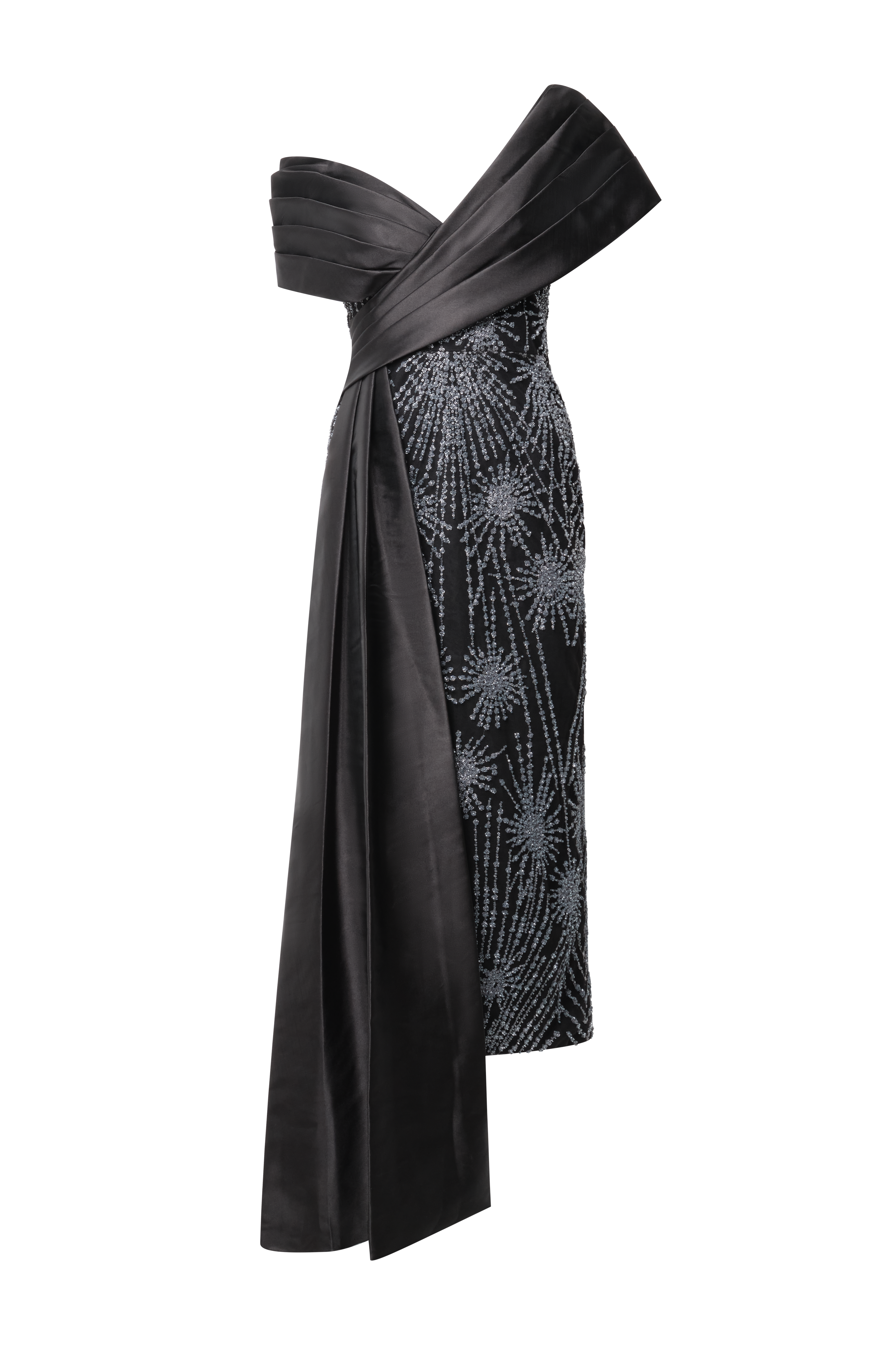 Kelly Beaded Column Dress