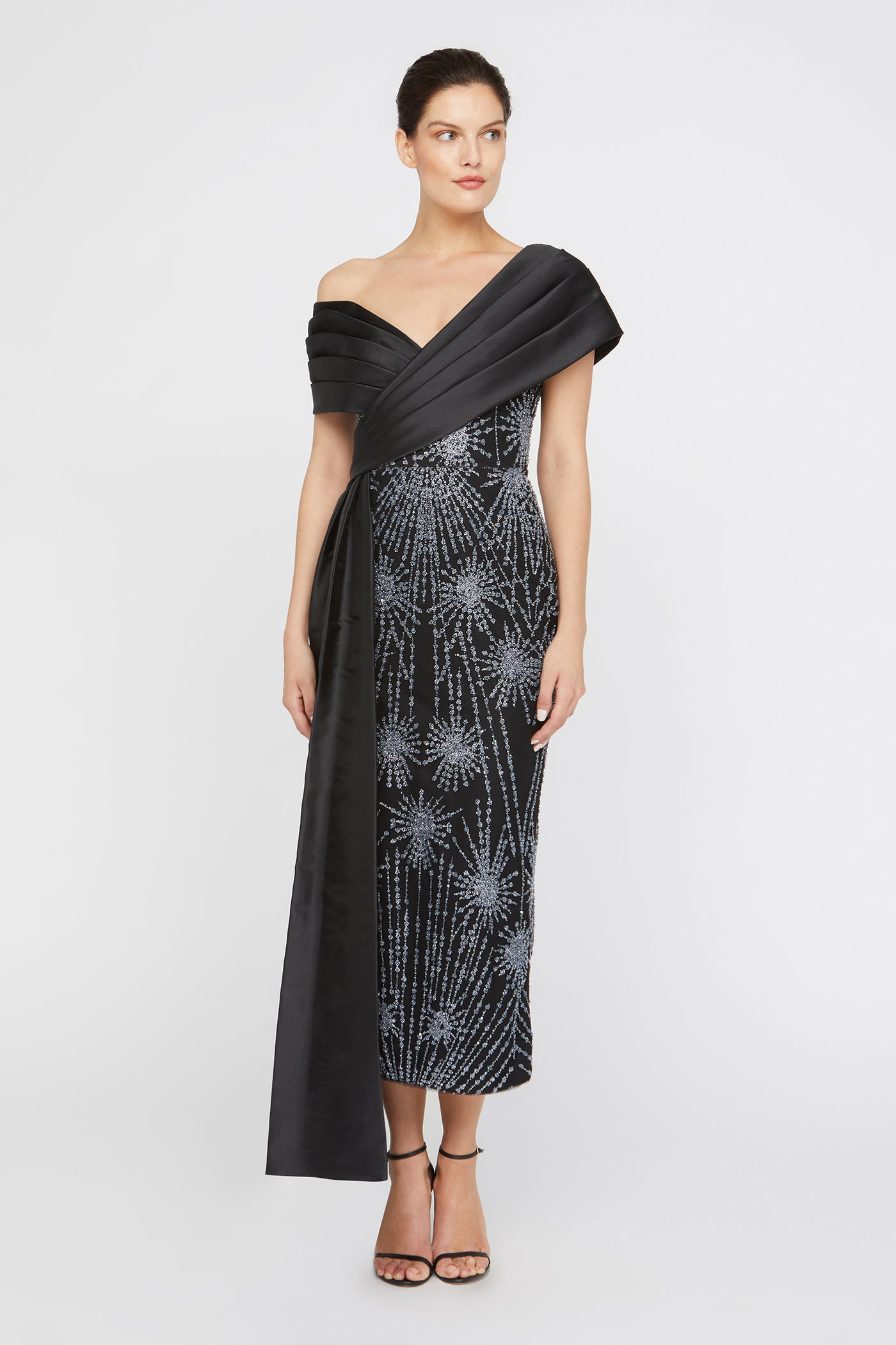 Kelly Beaded Column Dress