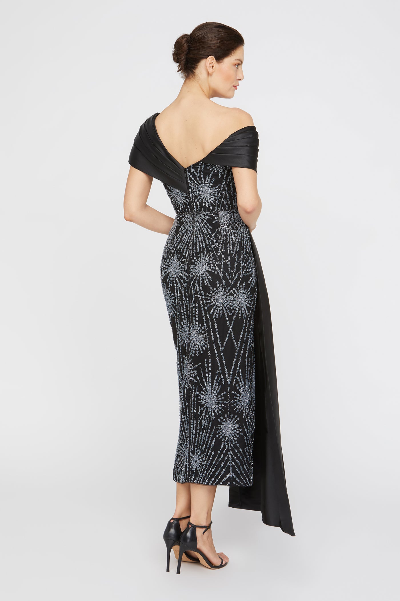Kelly Beaded Column Dress