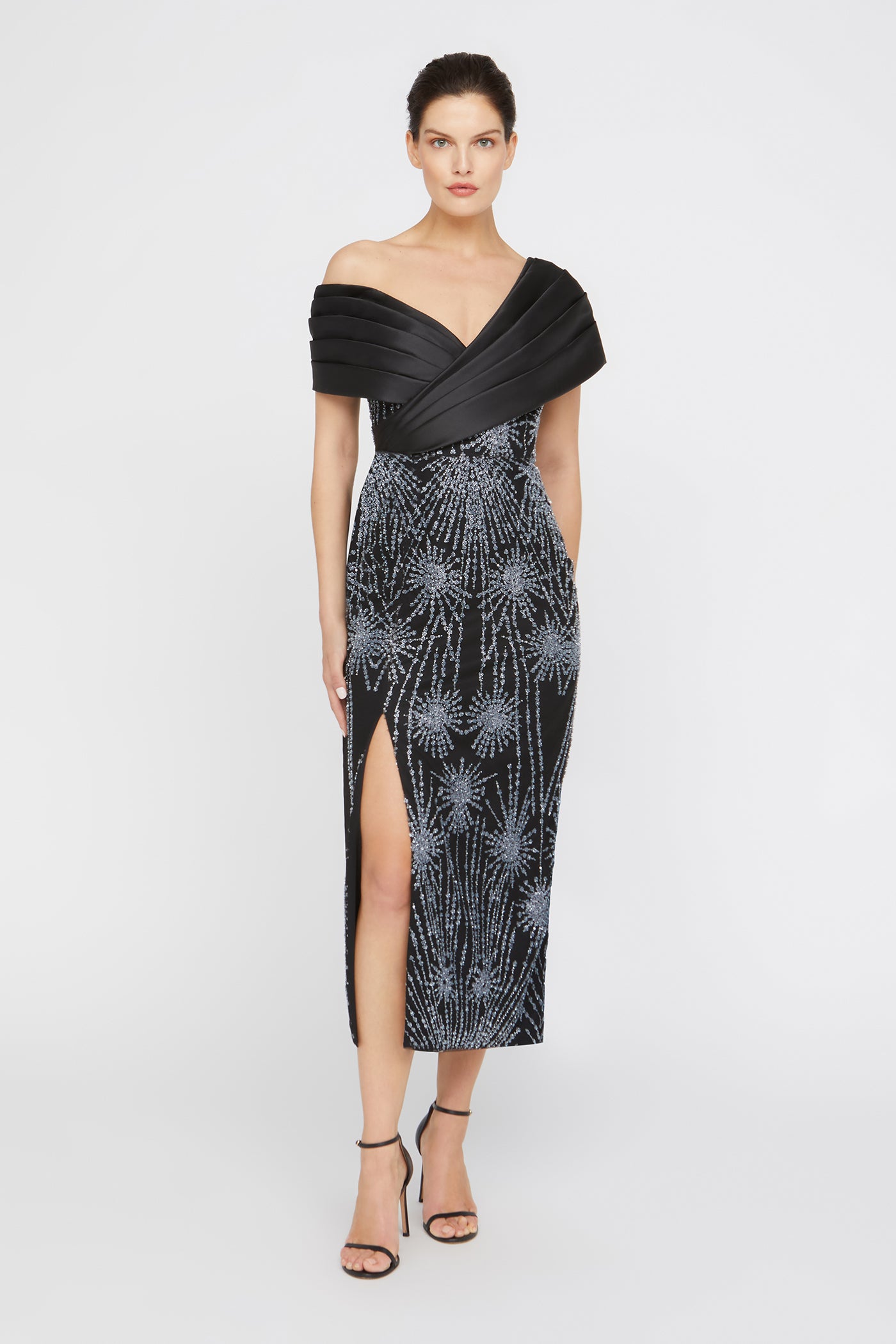 Kelly Beaded Column Dress