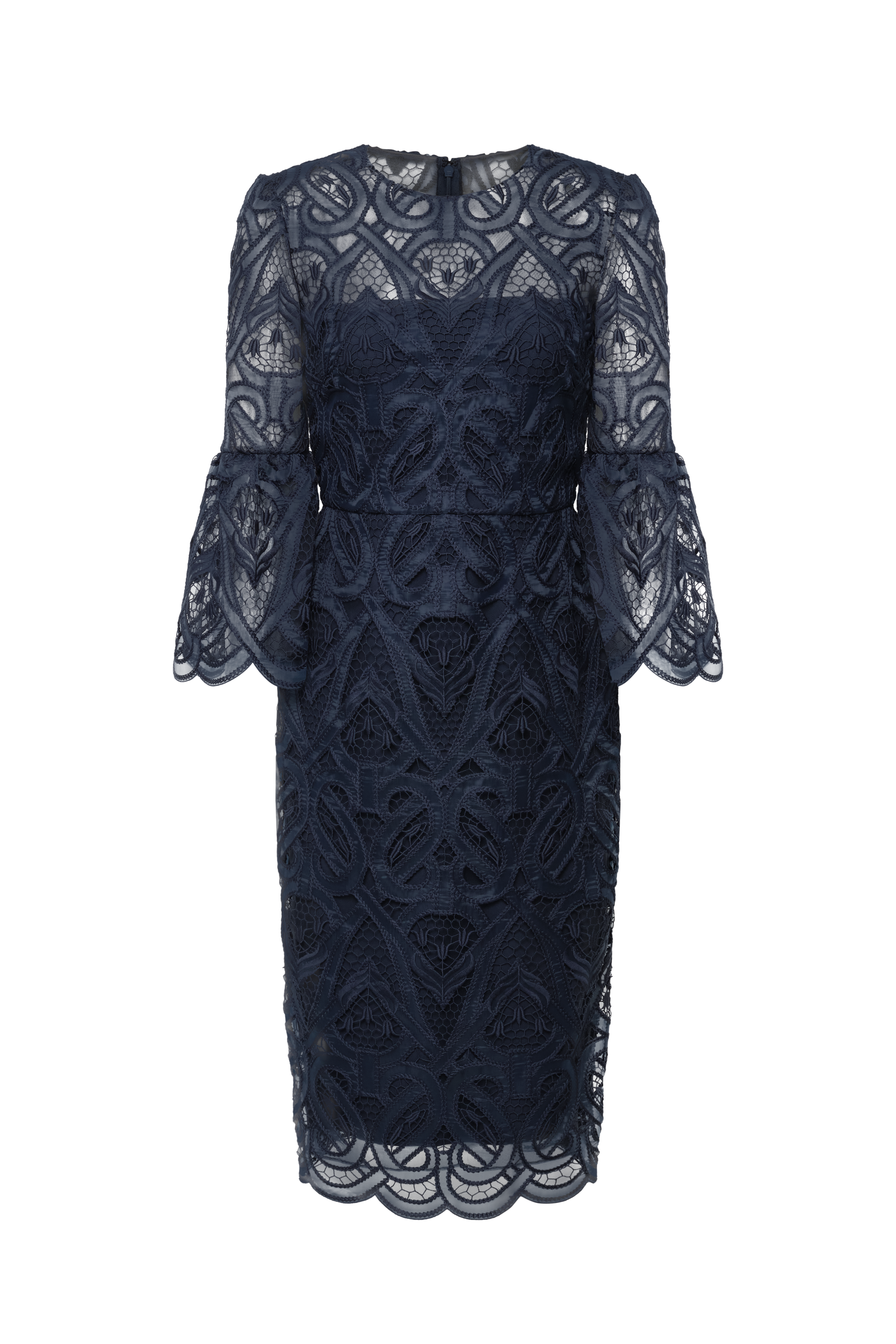 Jen Flared Sleeves Cocktail