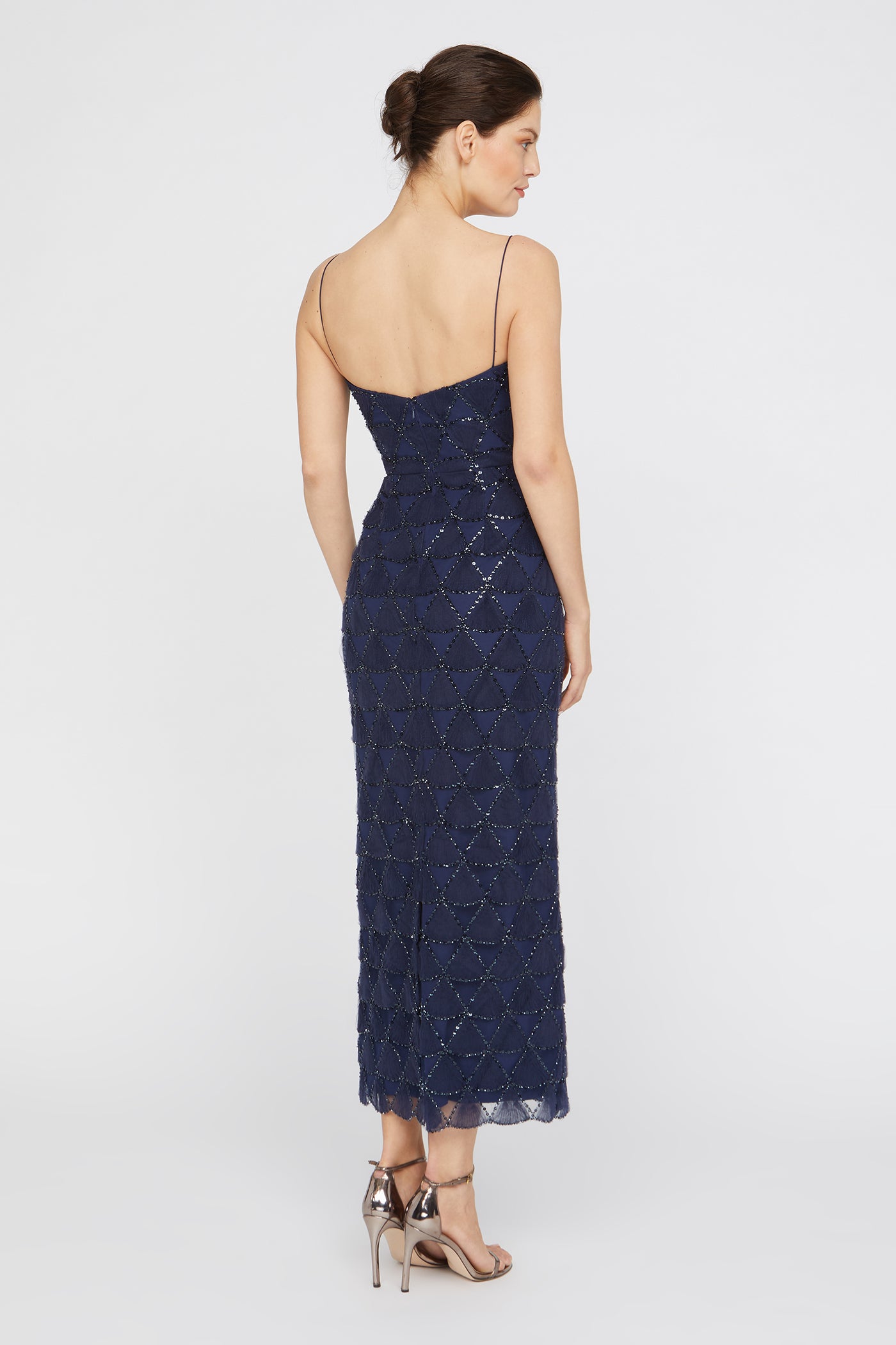 Elsy Textured Tulle Dress – THEIA