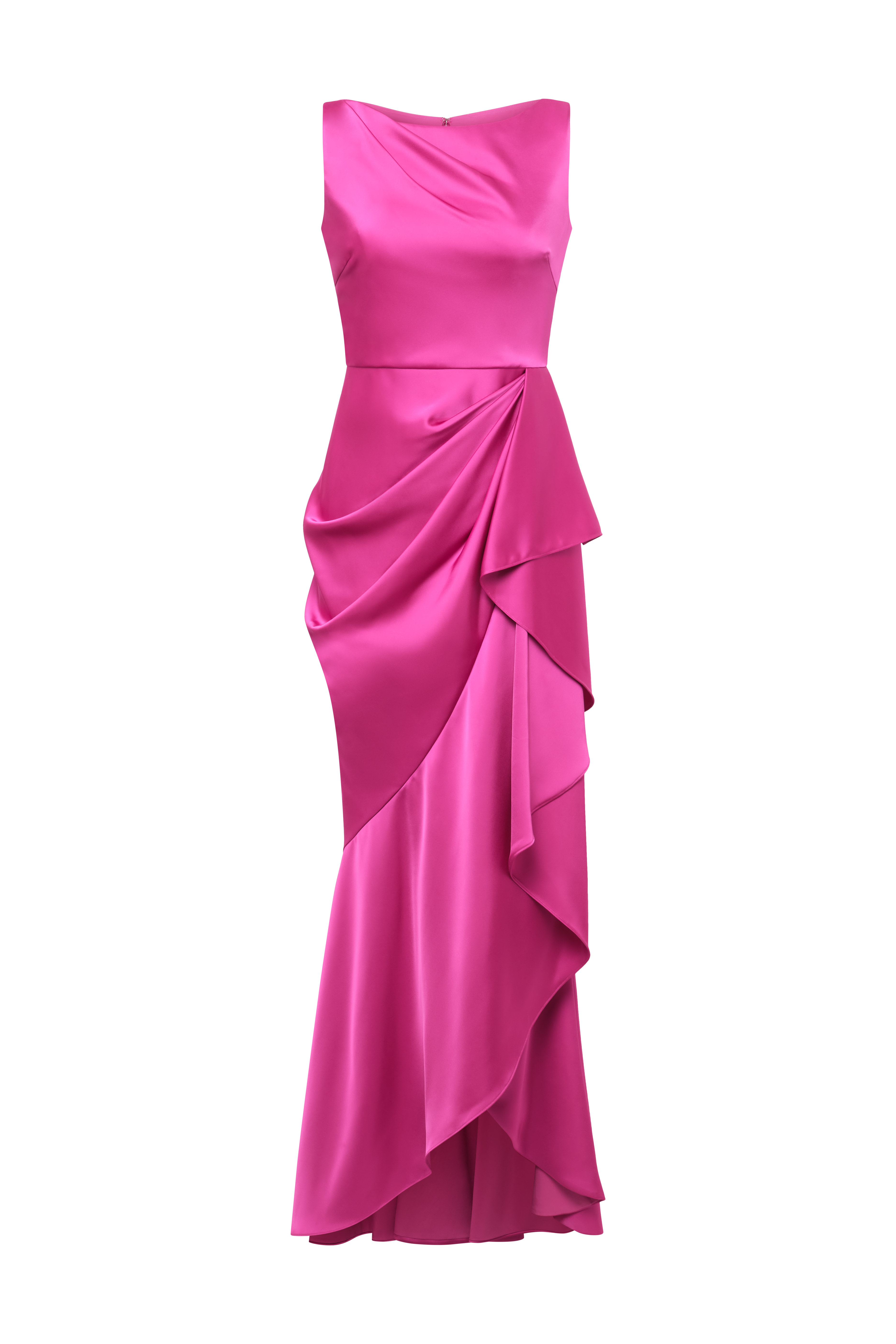 Harper Draped Wrap Gown