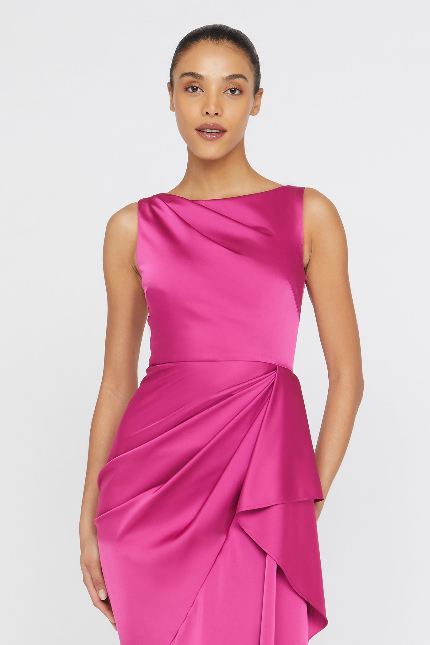harper chiffon faux wrap dress Juniors Harper Chiffon Faux Wrap Dress