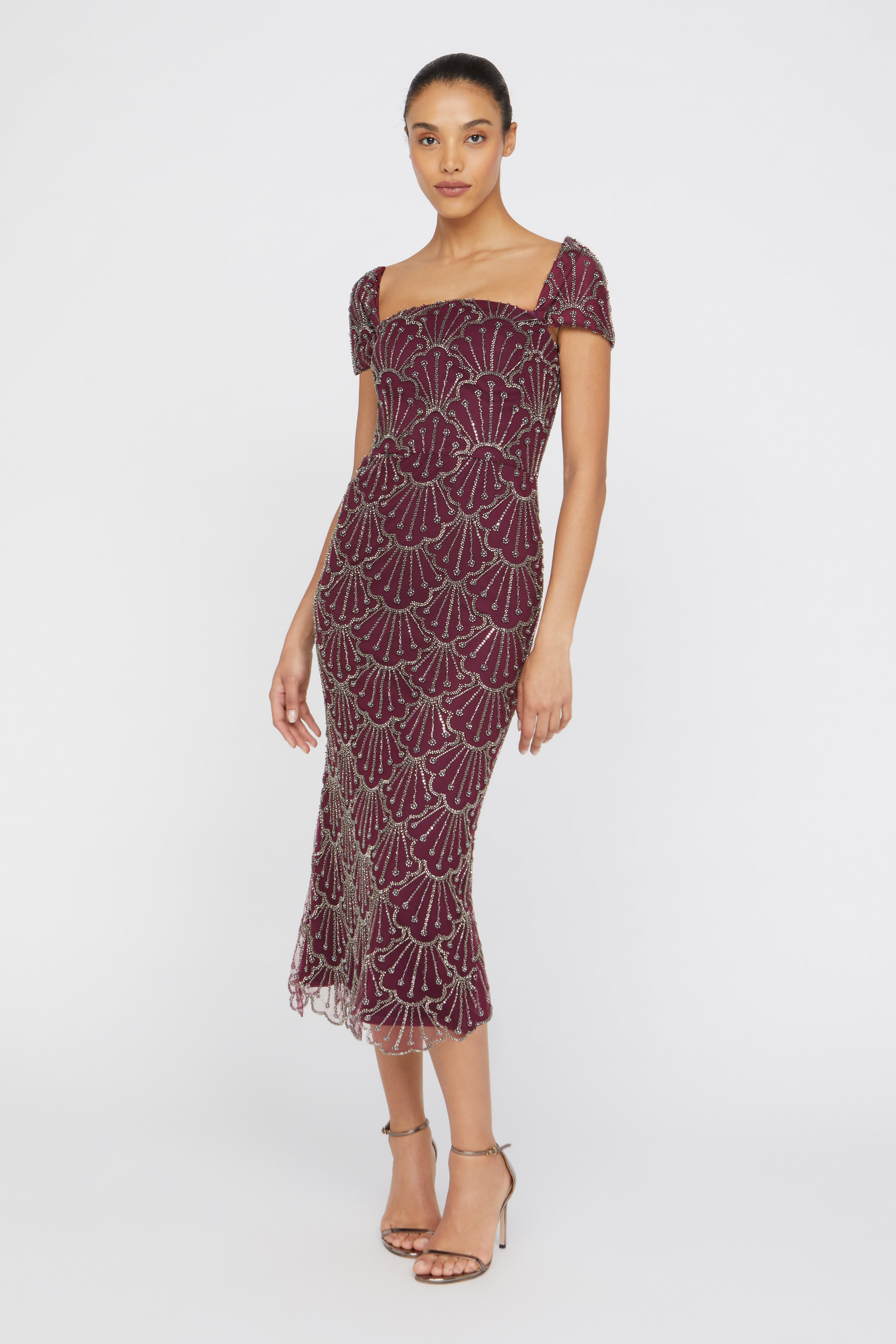 Serena Beaded Cocktail Dress – THEIA