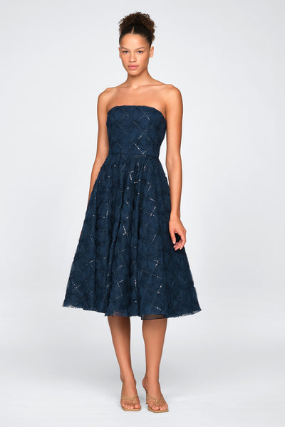 Anna Textured Tulle Cocktail – THEIA