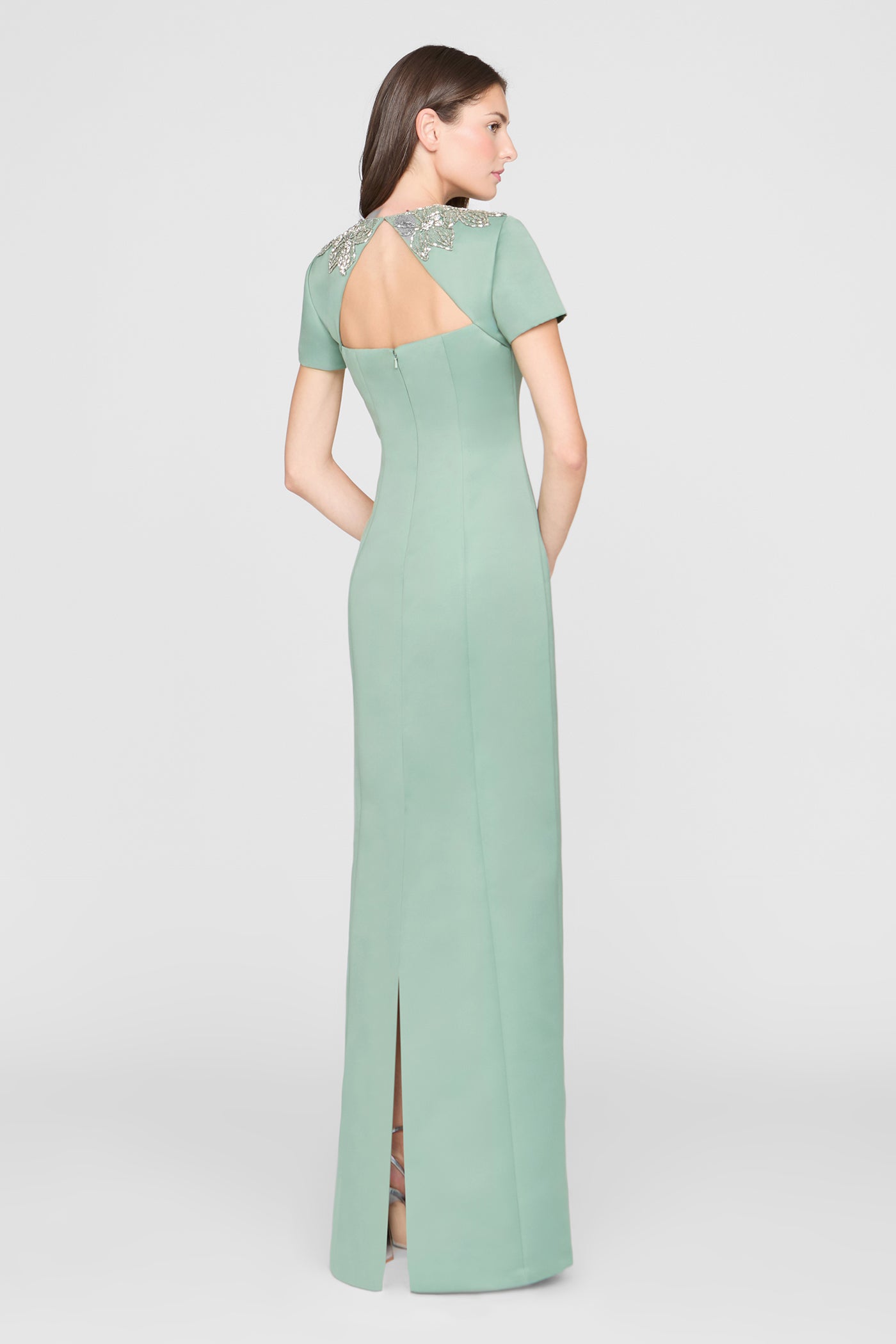 Sorelia Floral Beaded Gown – THEIA