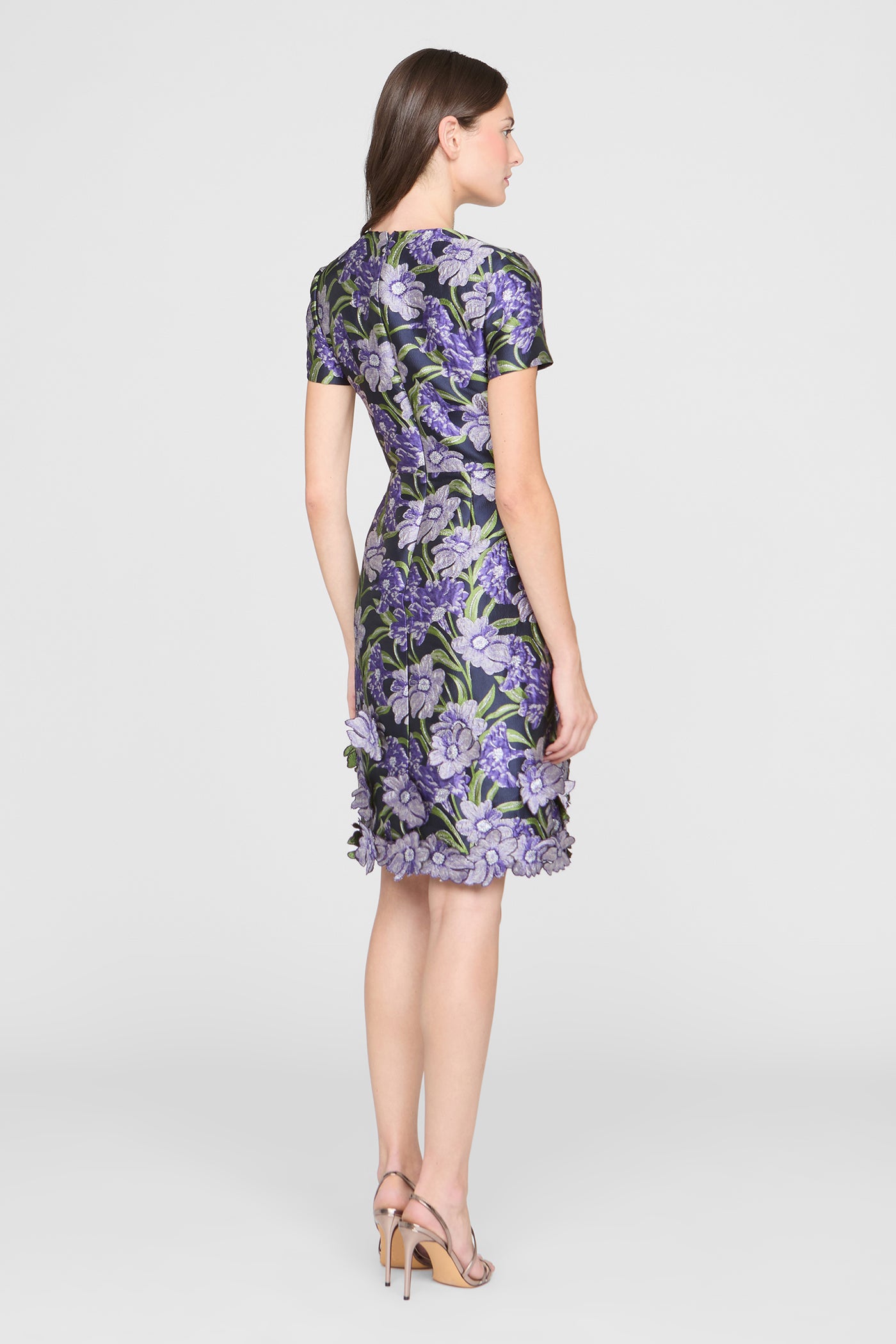 Serenza Jacquard Dress – THEIA