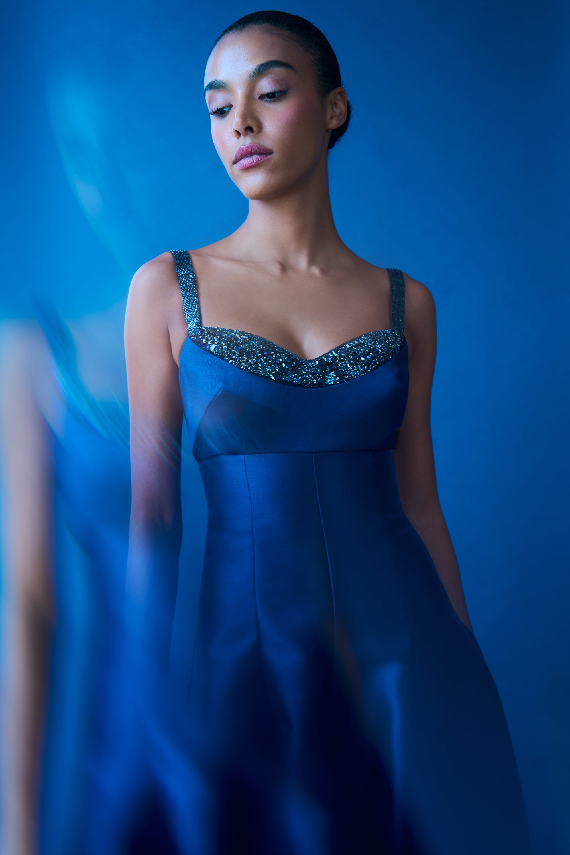 Alba Peek A Boo A Line Gown