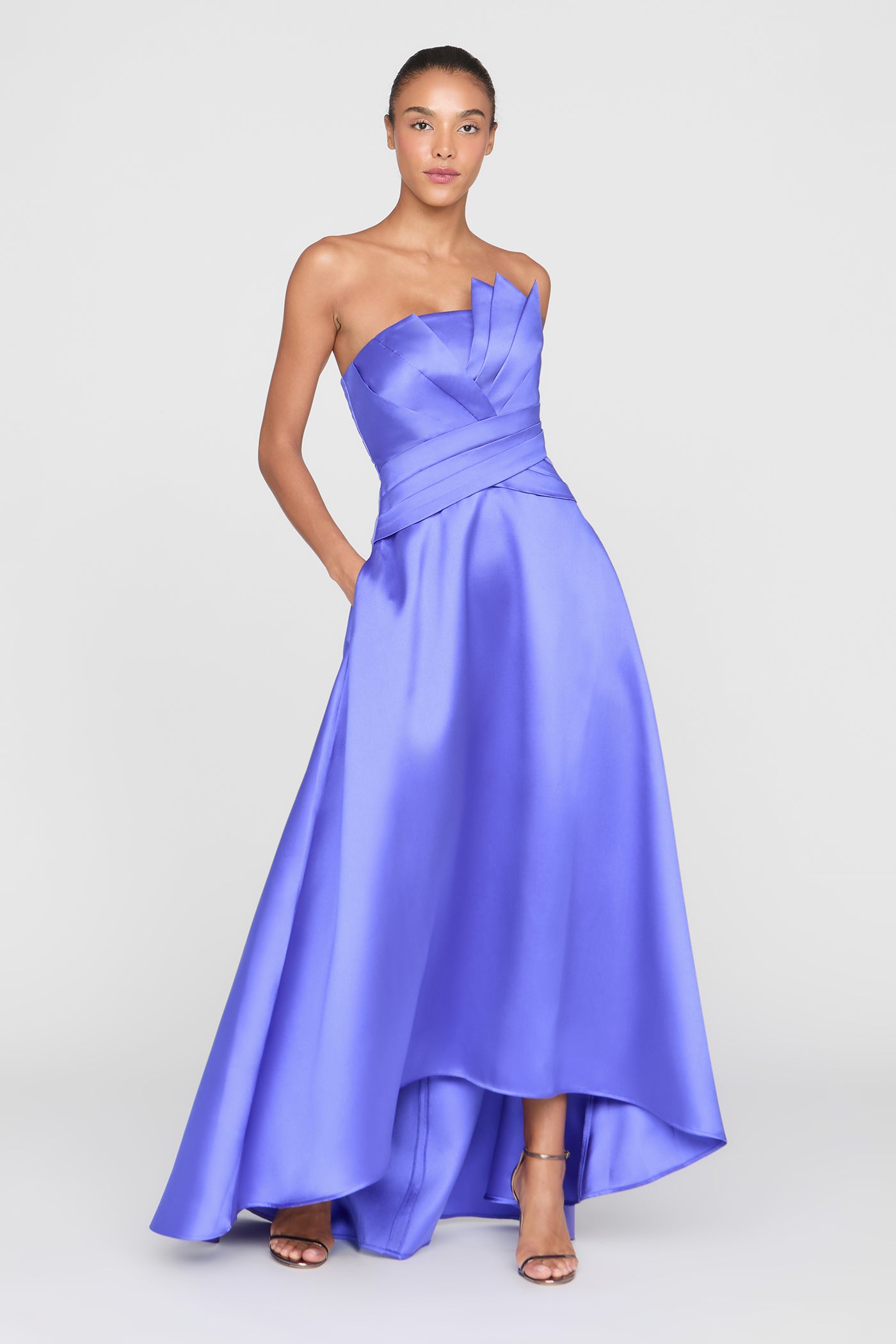 Coco High Low Mikado Gown