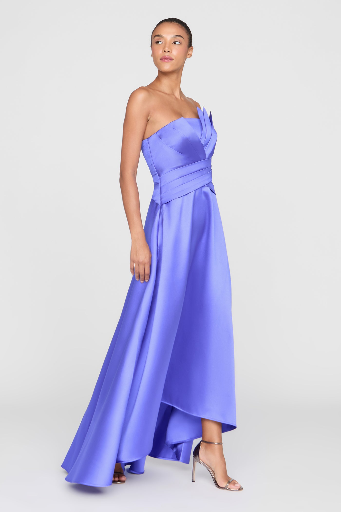 coco formal dresses Coco Purple Strapless Maxi Dress - US 14 main image 1