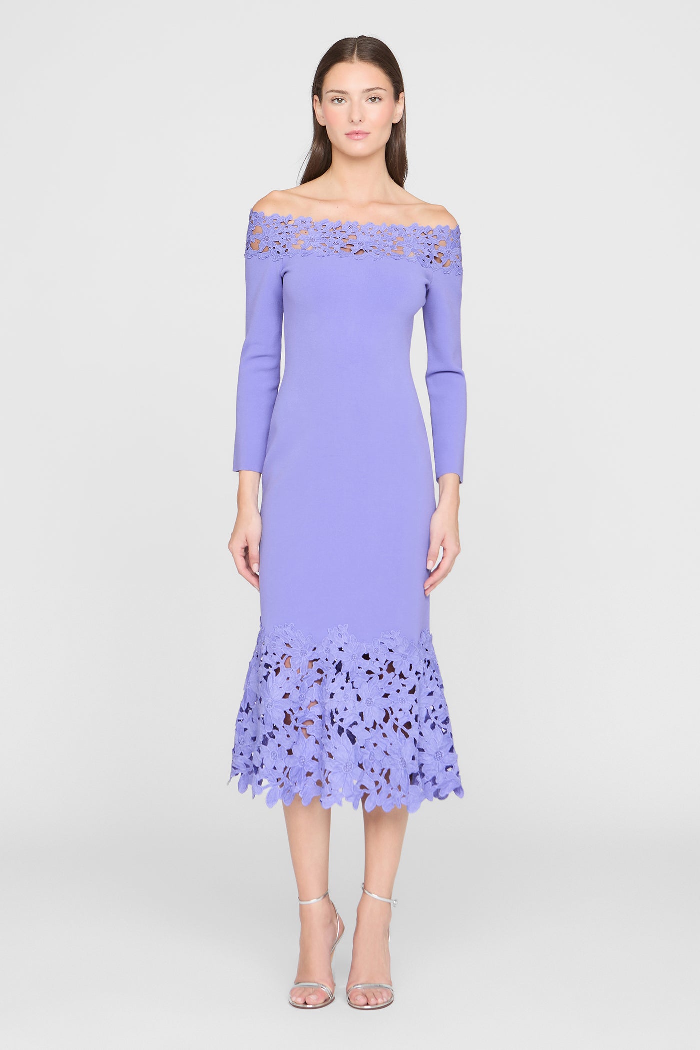 Sia Knit Midi Dress  THEIA