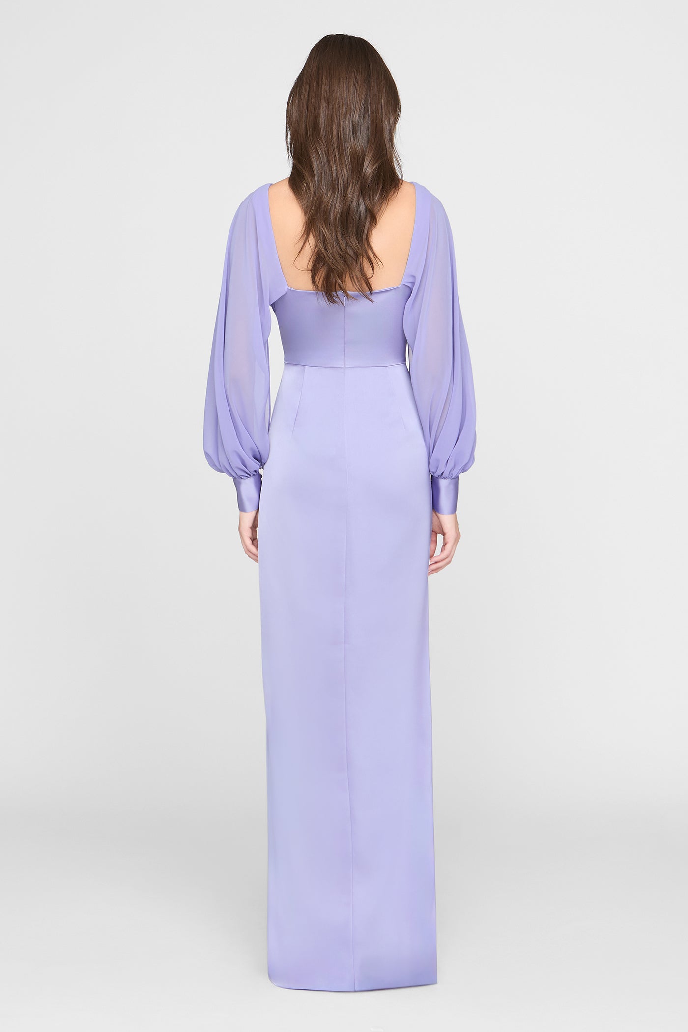 Penelope Satin Column Dress