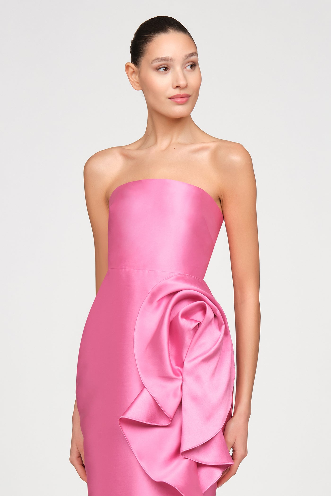 Marla Sculptural Drape Dress