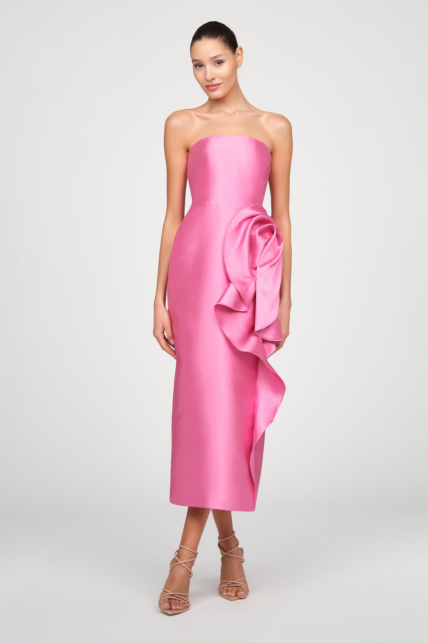 Marla Sculptural Drape Dress