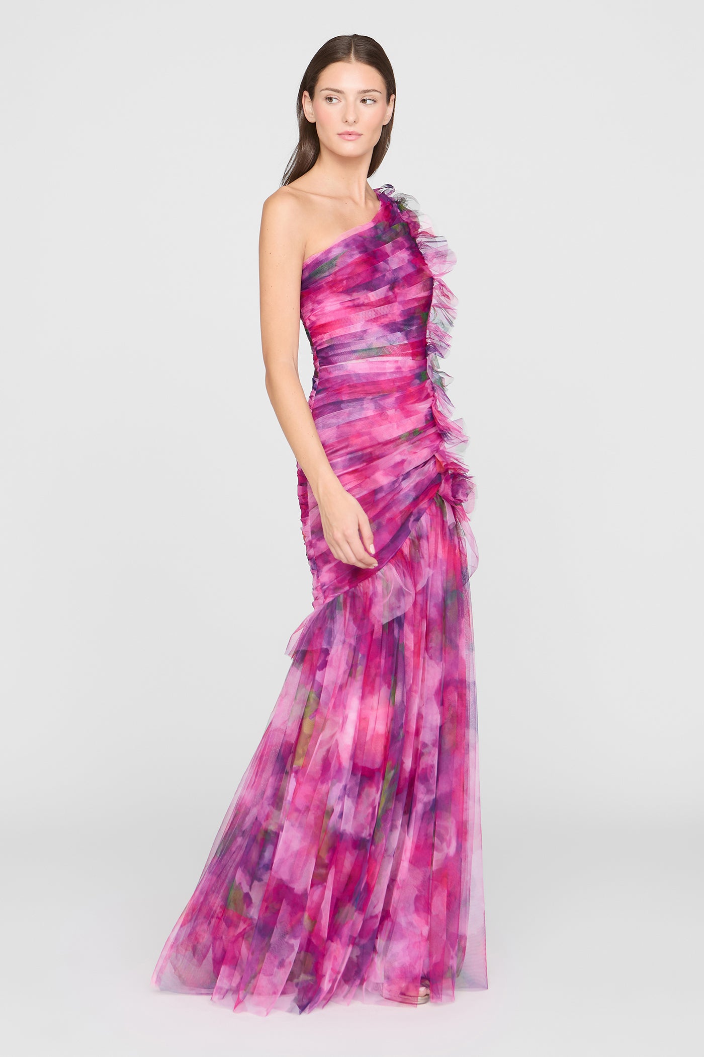 Myrtle One Shoulder Gown