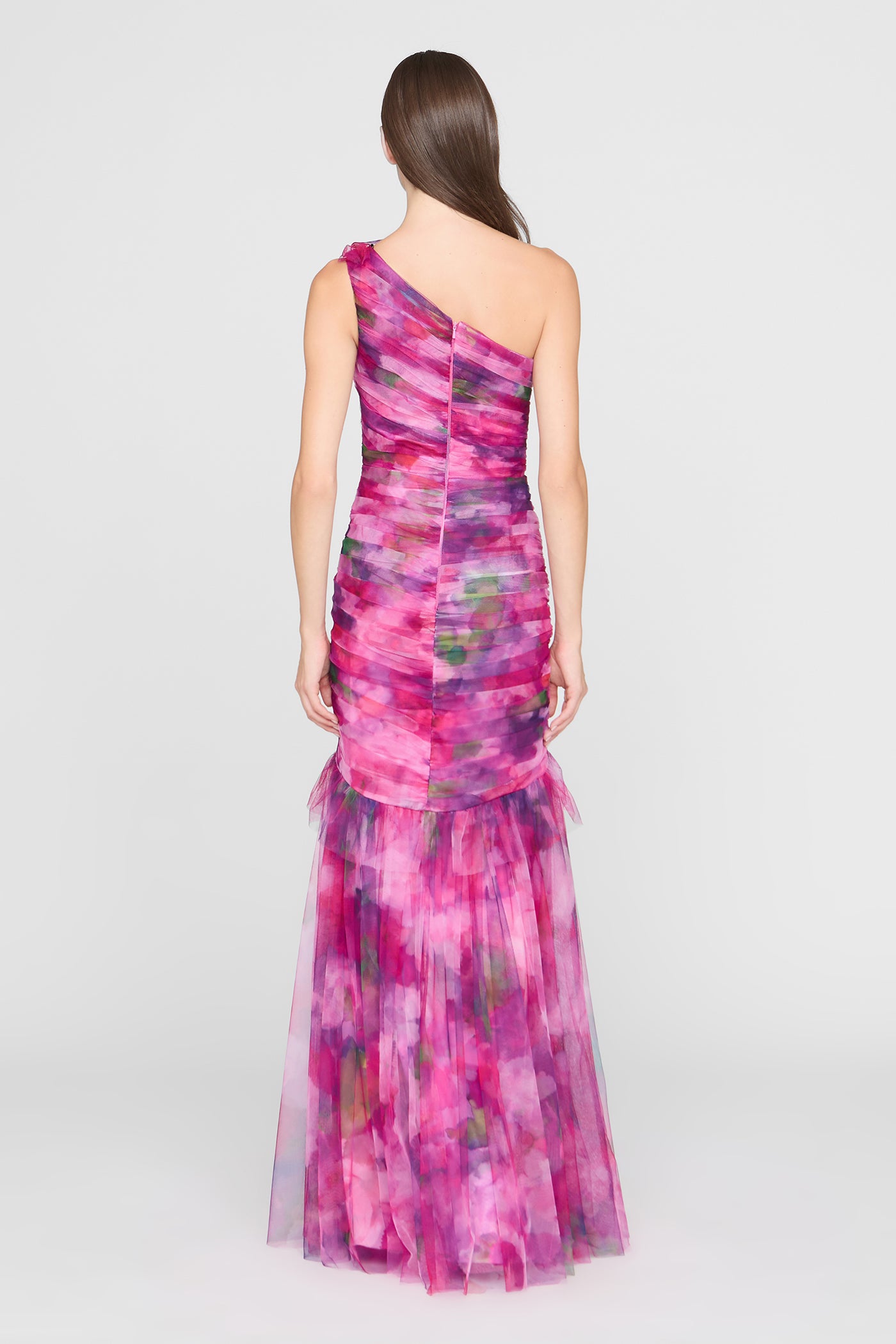Myrtle One Shoulder Gown – THEIA