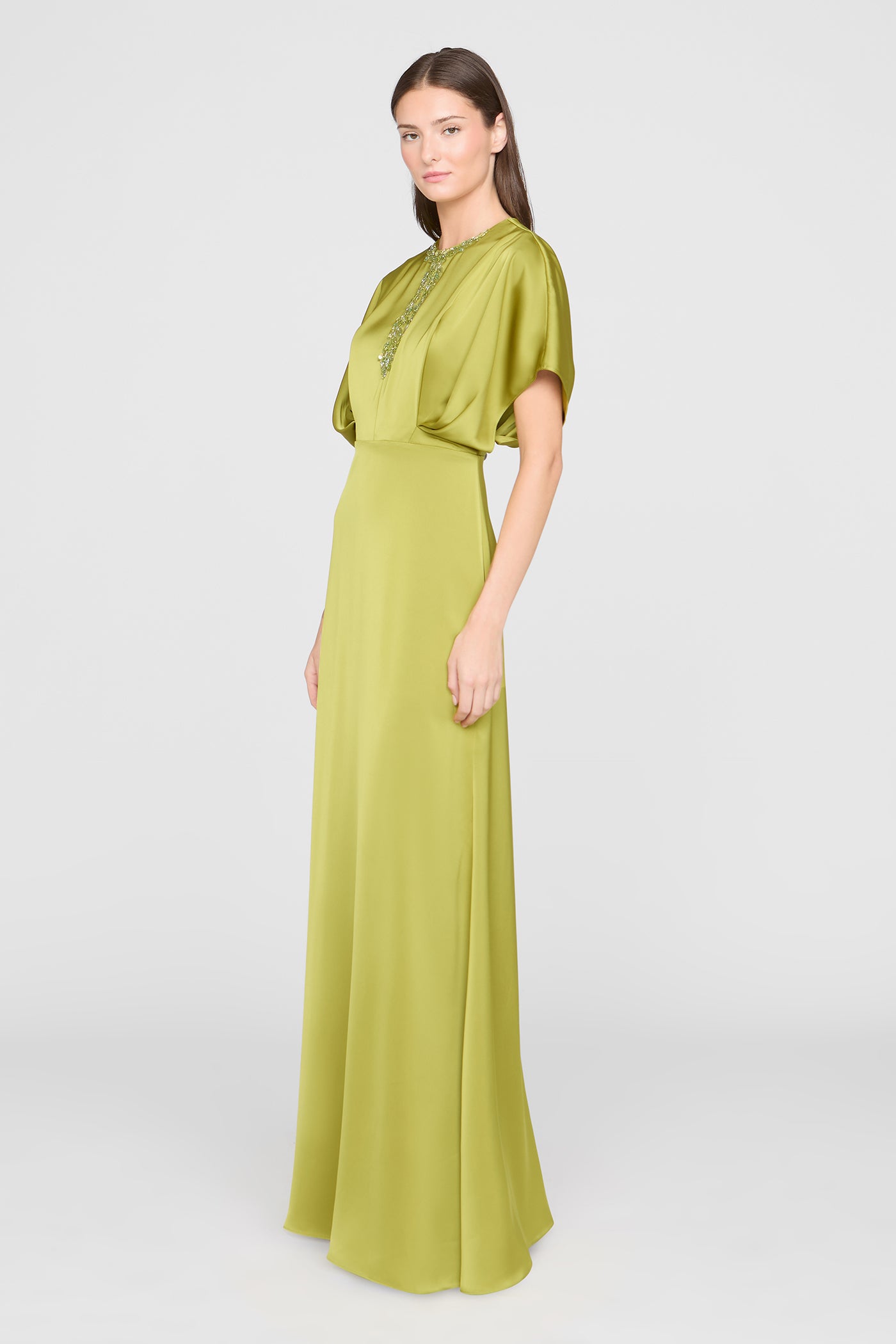 Fern Fit And Flare Gown 10 / Peridot