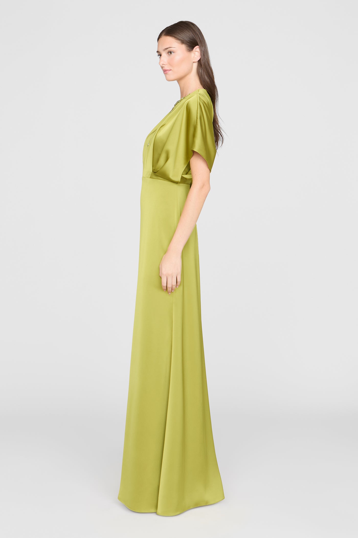Fern Fit And Flare Gown 0 / Peridot