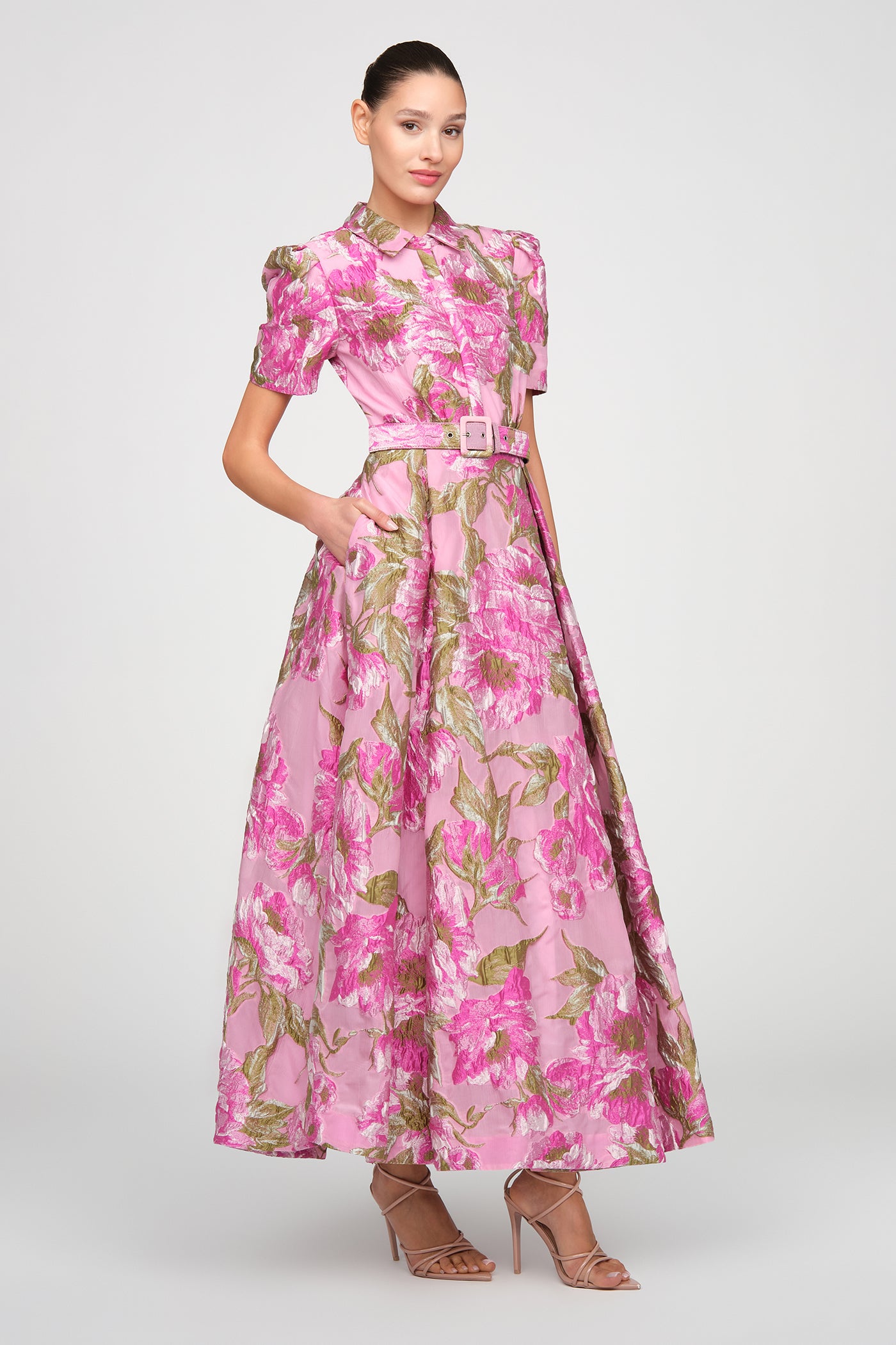 Abba Jacquard Dress