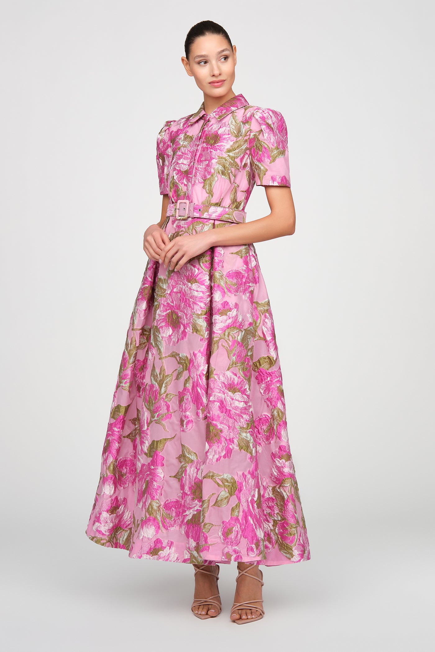 jacquard dress Abba 16 / Opera Mauve / Meadow Green Full interior lining keeps sequindress Color:Hibiscus KissProm Cute Mermaid Spaghetti
