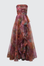 Floria Strapless Gown