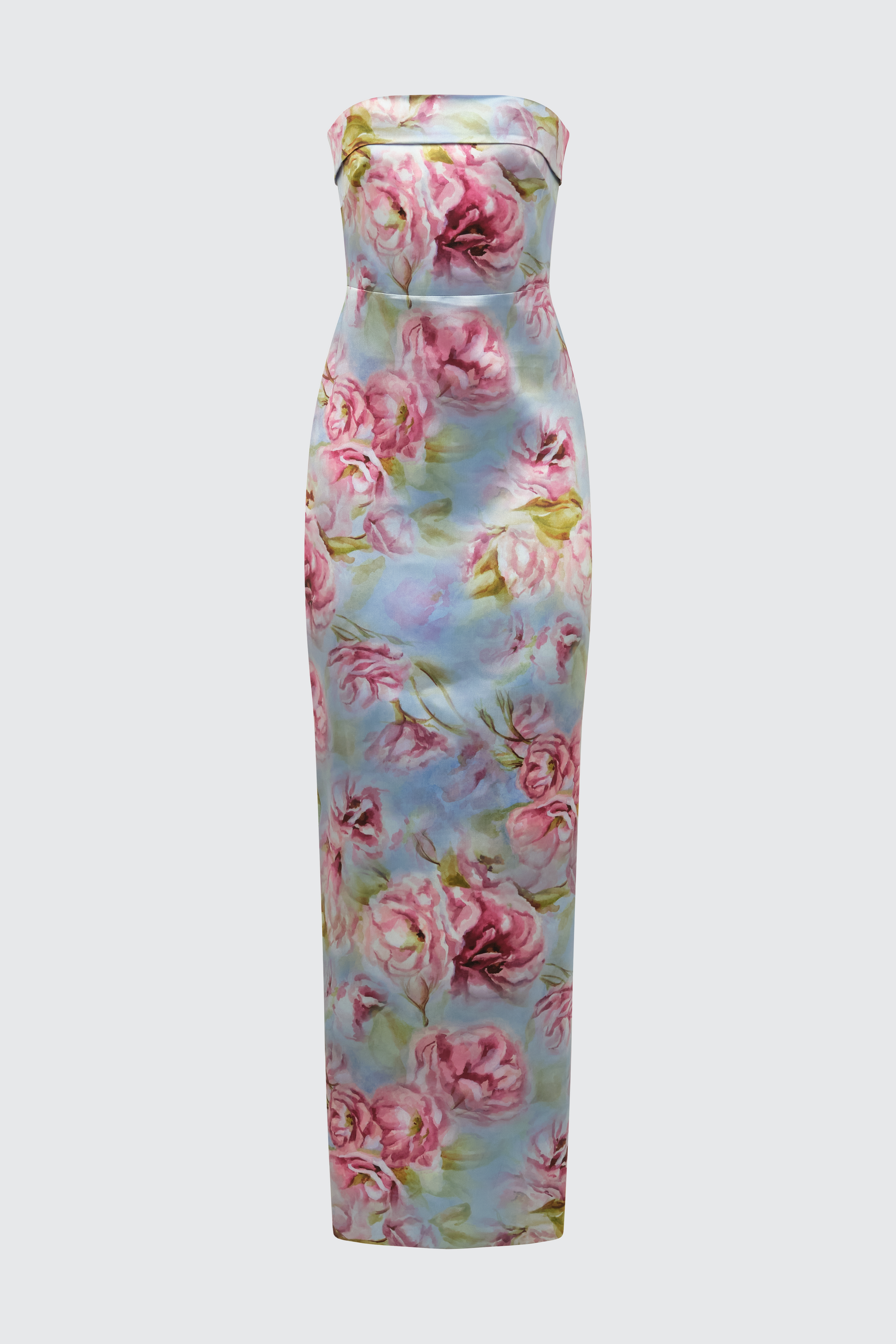 Cleo Strapless Column Gown