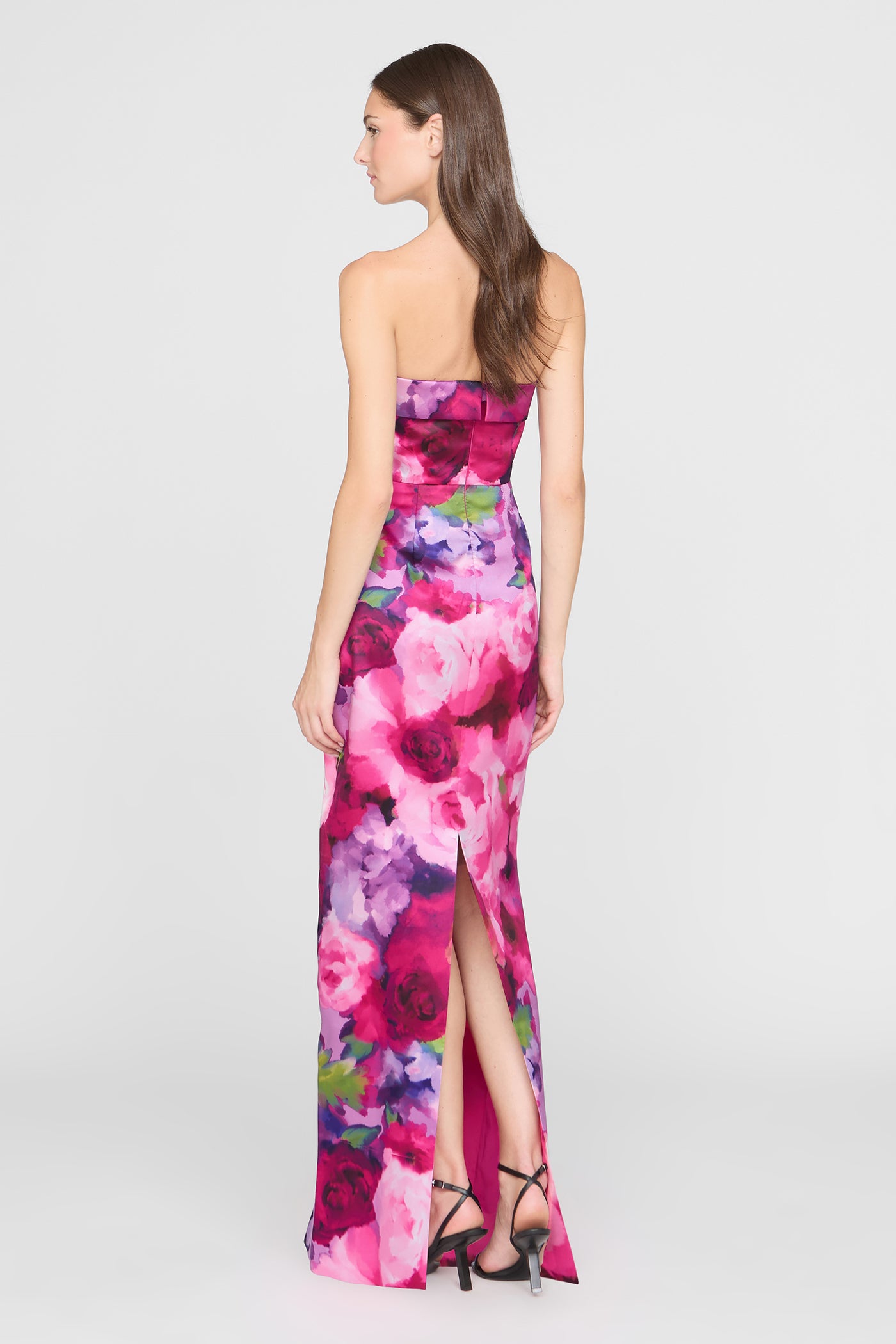 Cleo Strapless Column Gown